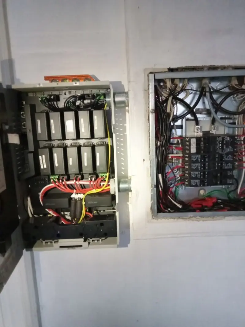 Electrical panel upgrade completed for Carbon Monoxide Detector Installation in Glenmont